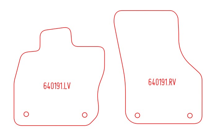 Automatten Skoda Octavia hatchback / Octavia stationwagon (2020-Heden)