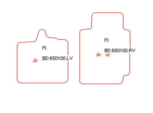 Automatten Smart Fortwo cabriolet / Fortwo hatchback (2002-2007)