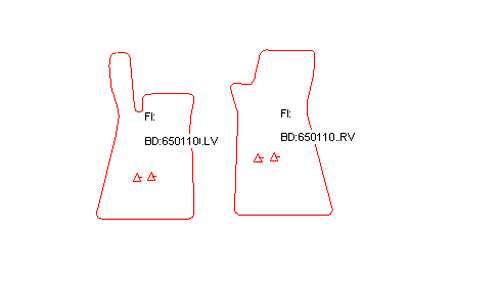 Automatten Smart Roadster (2003-2006)
