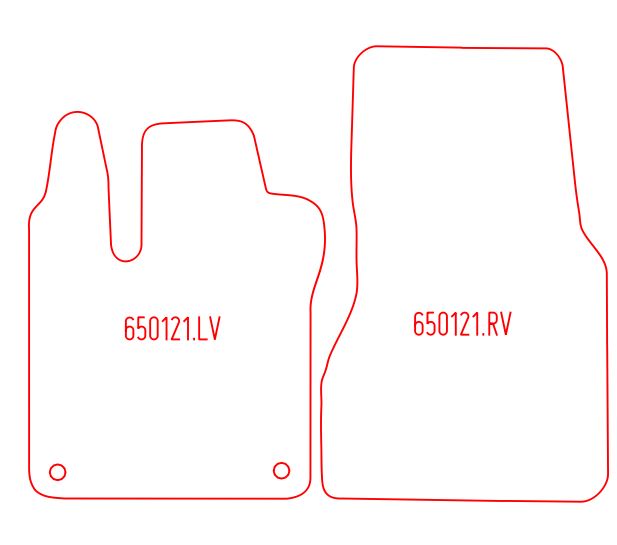Automatten Smart Fortwo (2014-Heden)