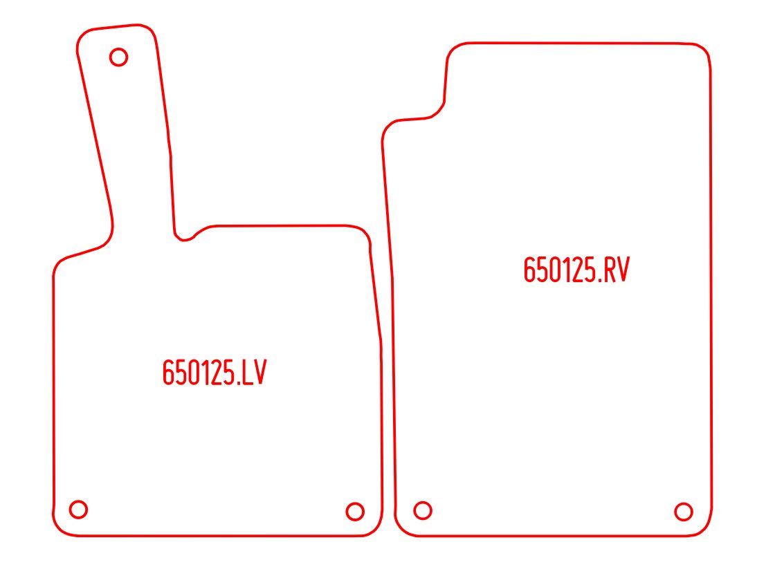 Automatten Smart Fortwo cabriolet / Fortwo hatchback (2007-2014)