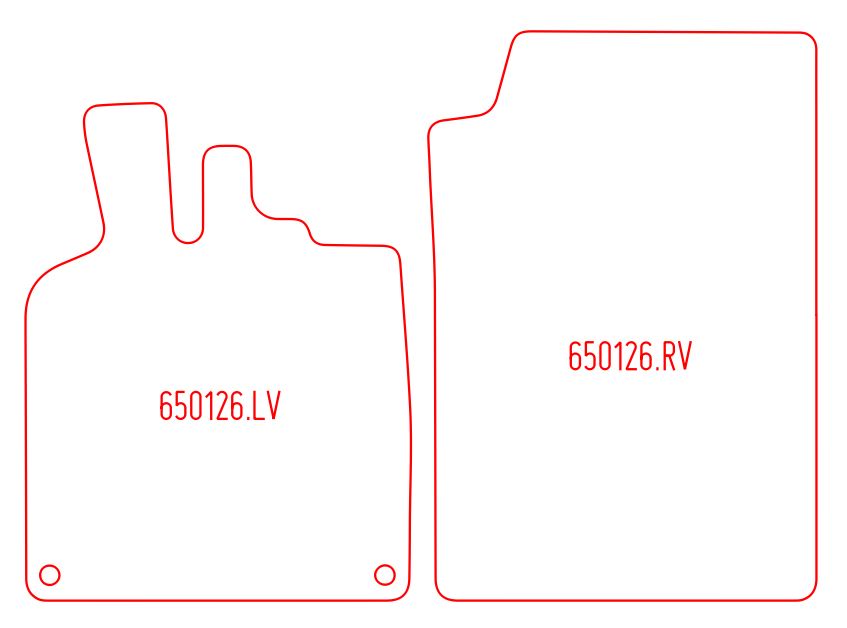 Automatten Smart Fortwo cabriolet / Fortwo hatchback (2007-2014)
