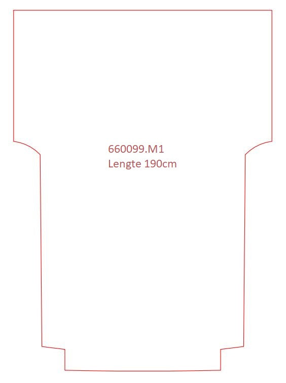 Laadvloermat SsangYong Rexton (2002-2009)