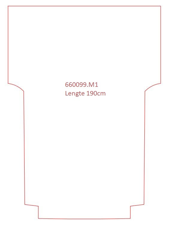 Laadvloermat SsangYong Rexton (2002-2009)