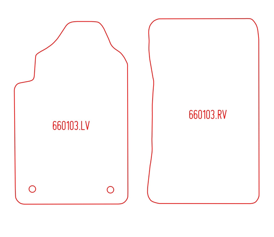 Automatten SsangYong Rexton (2011-2016)