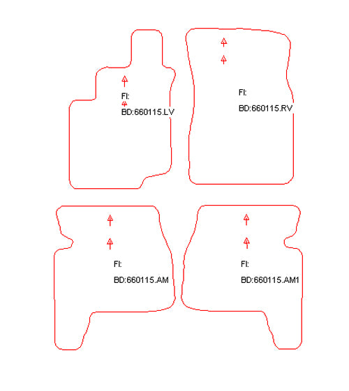 Automatten SsangYong Musso (1998-1998)