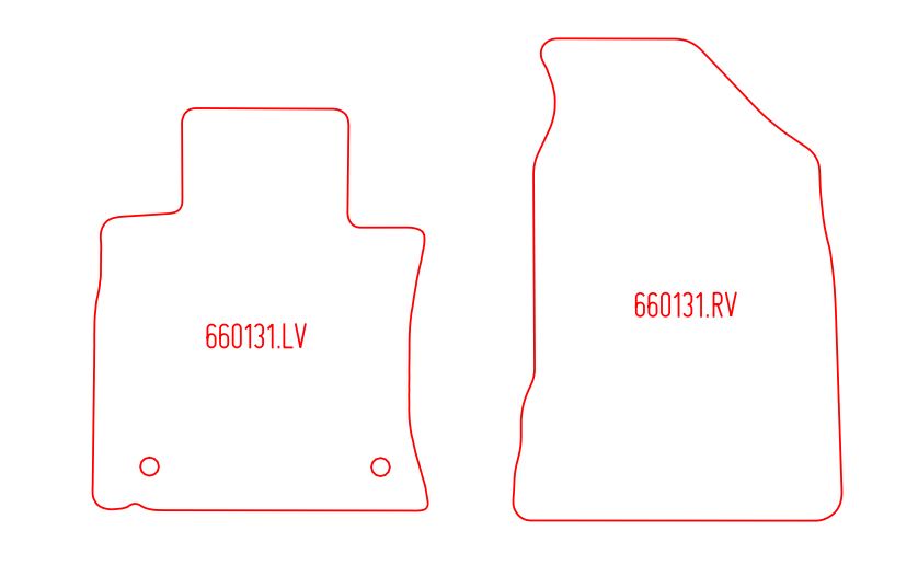 Automatten SsangYong Tivoli (2015-2020)