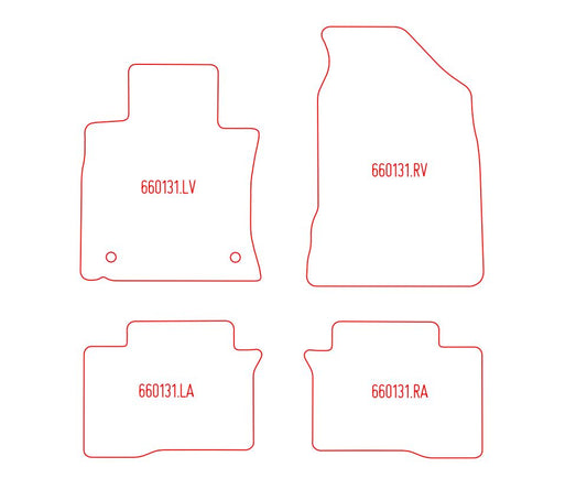 Automatten SsangYong Tivoli (2015-2020)