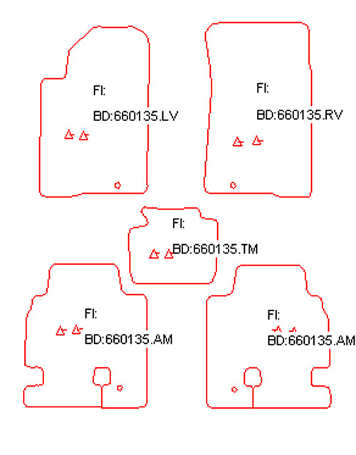 Automatten SsangYong Kyron (2007-2007)