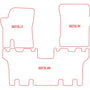 Automatten SsangYong Rodius (2012-2013)