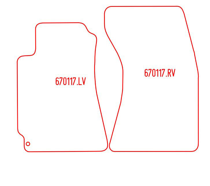 Automatten Subaru Forester (2002-2008)
