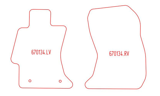 Automatten Subaru Levorg (2015-2021)