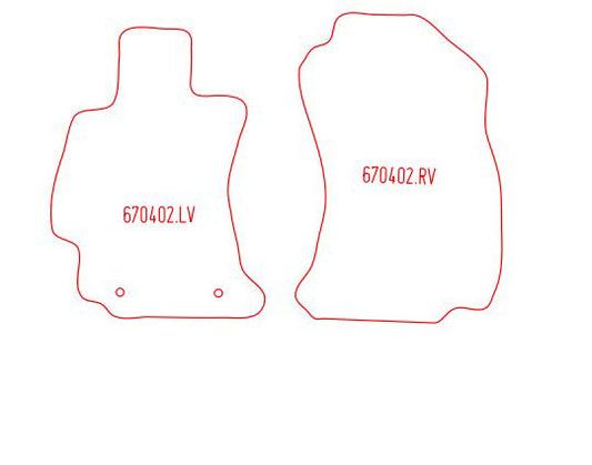 Automatten Subaru Forester (2013-2018)