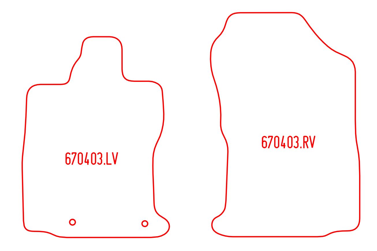Automatten Subaru Outback (BT) (2021-Heden)
