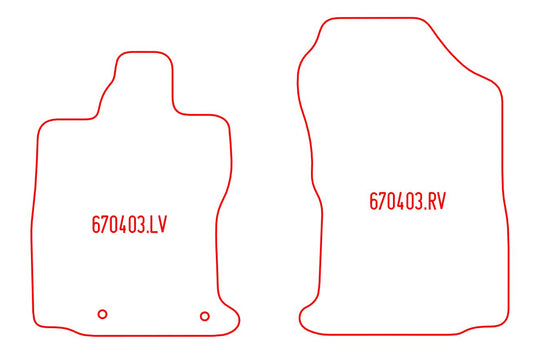 Automatten Subaru Outback (BT) (2021-Heden)