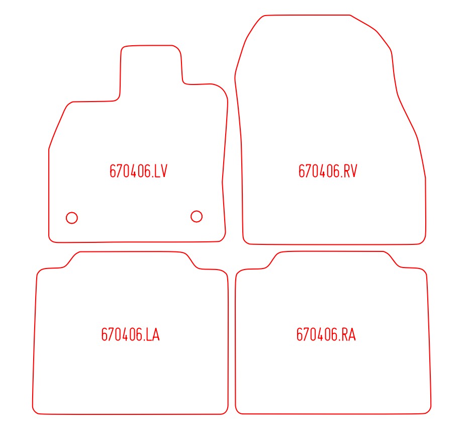 Automatten Subaru Solterra (2022-Heden)