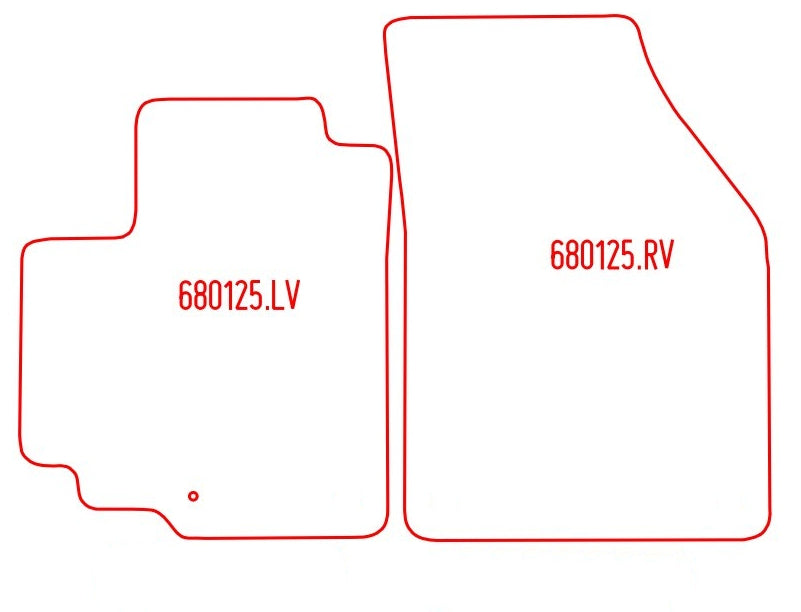 Automatten Suzuki Alto (2009-Heden)