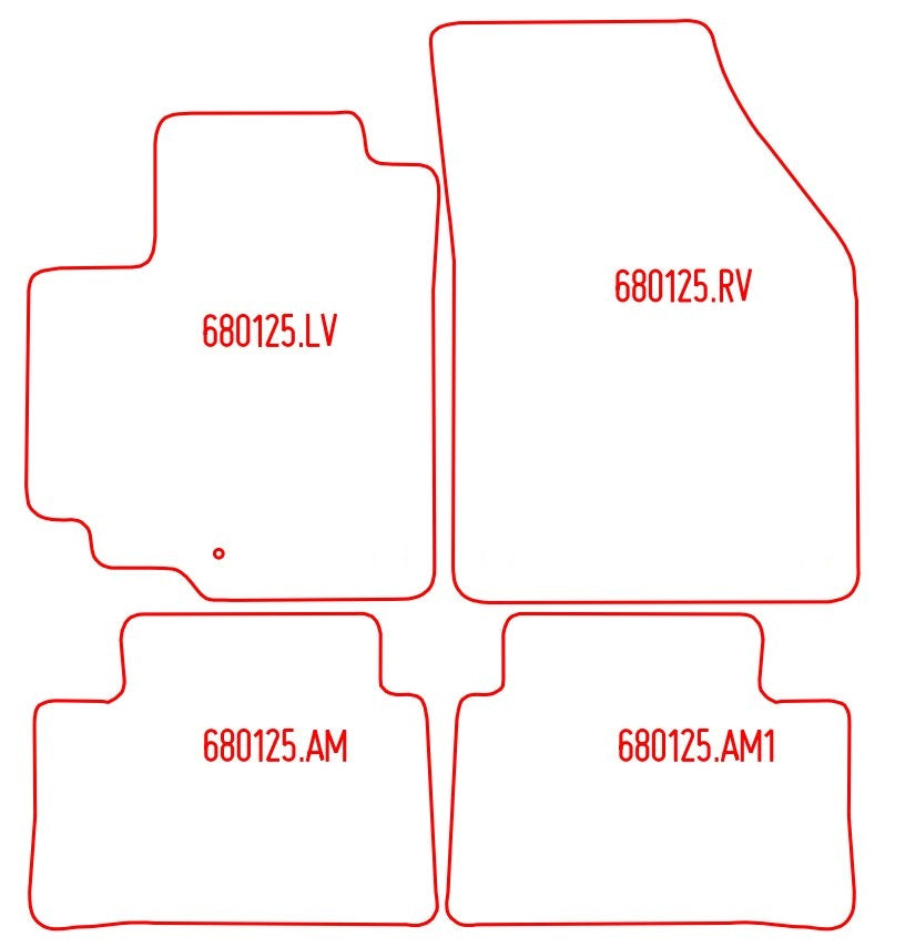 Automatten Suzuki Alto (2009-Heden)