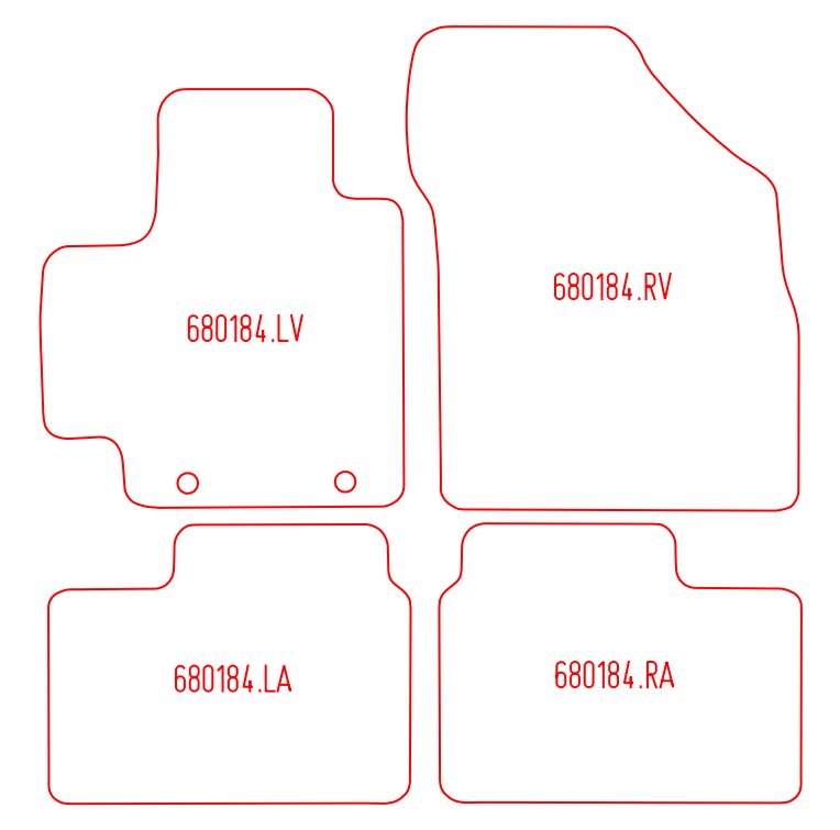 Automatten Suzuki Ignis (2016-Heden)