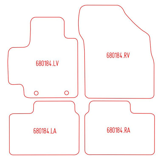 Automatten Suzuki Ignis (2016-Heden)
