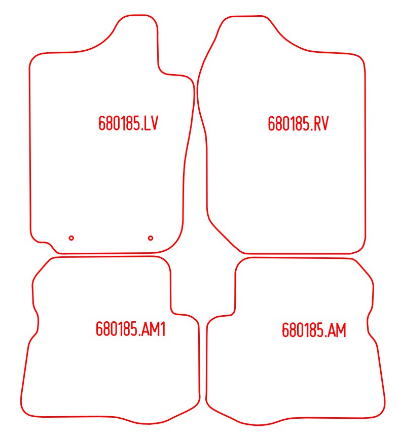 Automatten Suzuki Jimny / Jimny Cabrio (2005-2005)