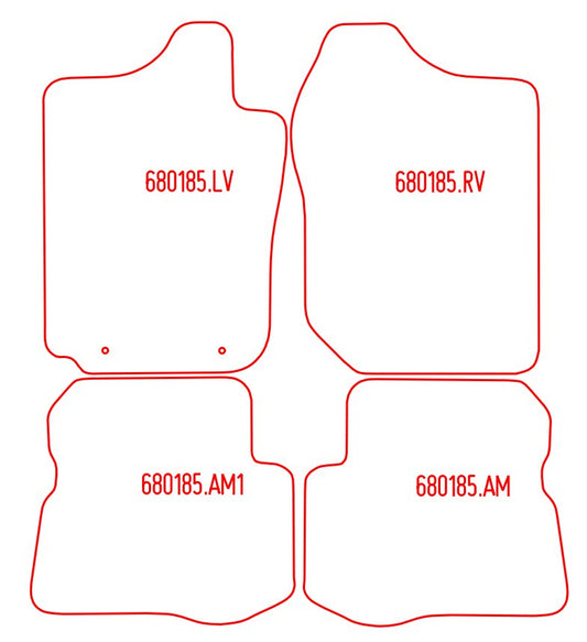 Automatten Suzuki Jimny / Jimny Cabrio (2005-2005)