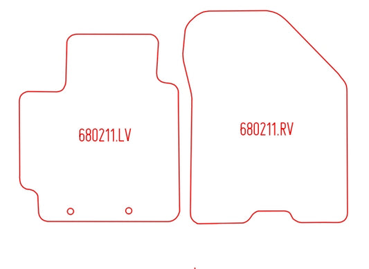 Automatten Suzuki Swift (2017-2023)