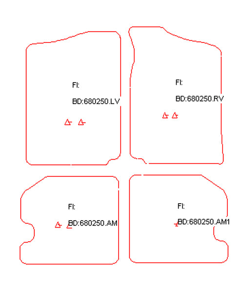 Automatten Suzuki Vitara / Vitara Cabrio / Vitara Metal Top / Vitara Wagon (1991-1998)