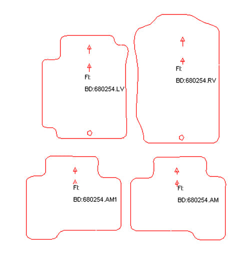 Automatten Suzuki Grand Vitara (2005-2015)