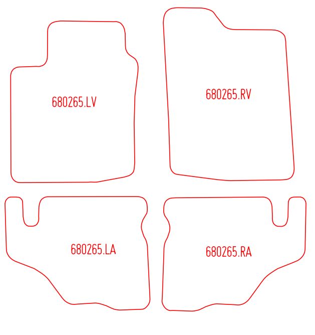 Automatten Suzuki Grand Vitara / Grand Vitara Cabrio (1999-2004)