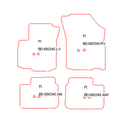 Automatten Suzuki SX4 sedan / SX4 terreinwagen (2010-2010)