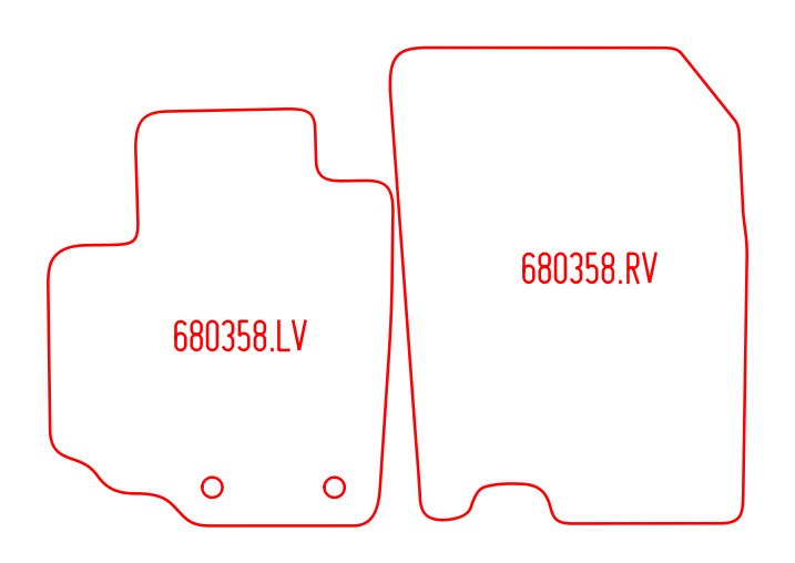 Automatten Suzuki SX4 S-Cross (2013-2020)