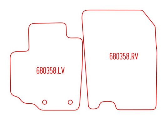 Automatten Suzuki SX4 S-Cross (2013-2020)