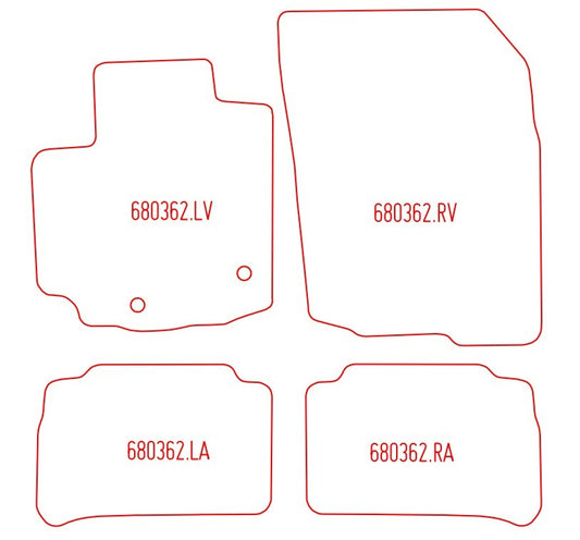 Automatten Suzuki Vitara  (2018-Heden)