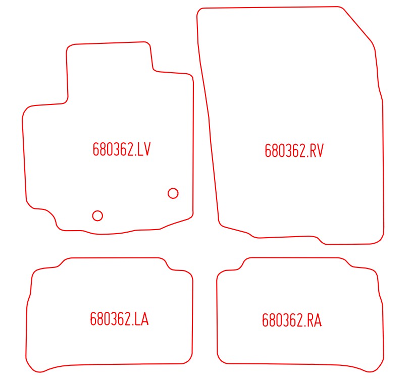 Automatten Suzuki Vitara  (2018-Heden)
