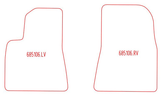 Automatten Tesla Model 3  (2017-Heden)