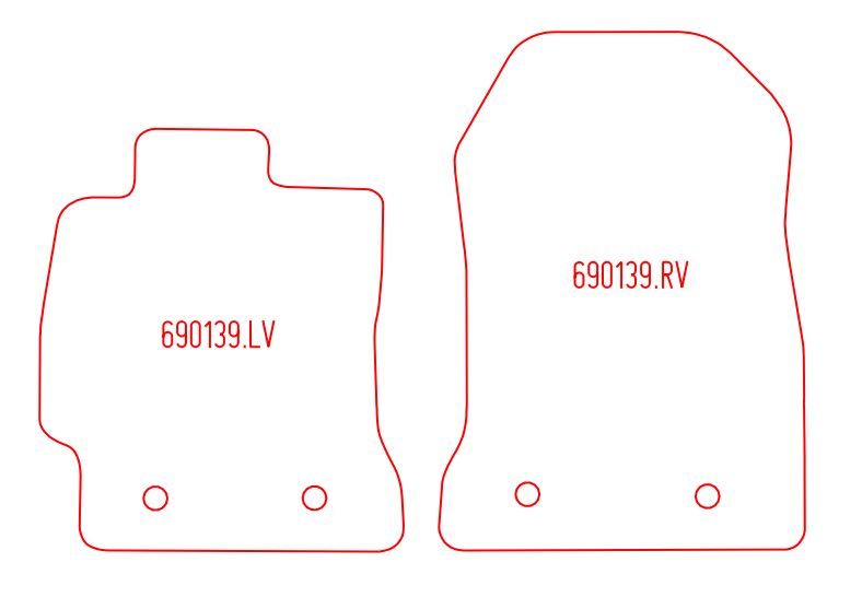 Automatten Subaru BRZ (2012-2017)