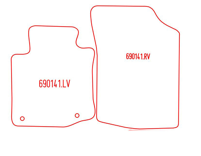 Automatten Toyota Aygo (2012-2014)