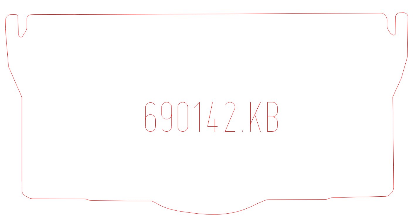 Kofferbakmat Toyota Aygo (2012-2012)