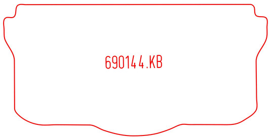 Kofferbakmat Toyota Aygo II (2014-2022)