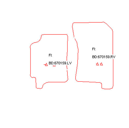 Kofferbakmat Toyota Carina E hatchback / Carina E sedan / Carina E Stationwagon stationwagon / Carina Stationwagon stationwagon (1993-1996)