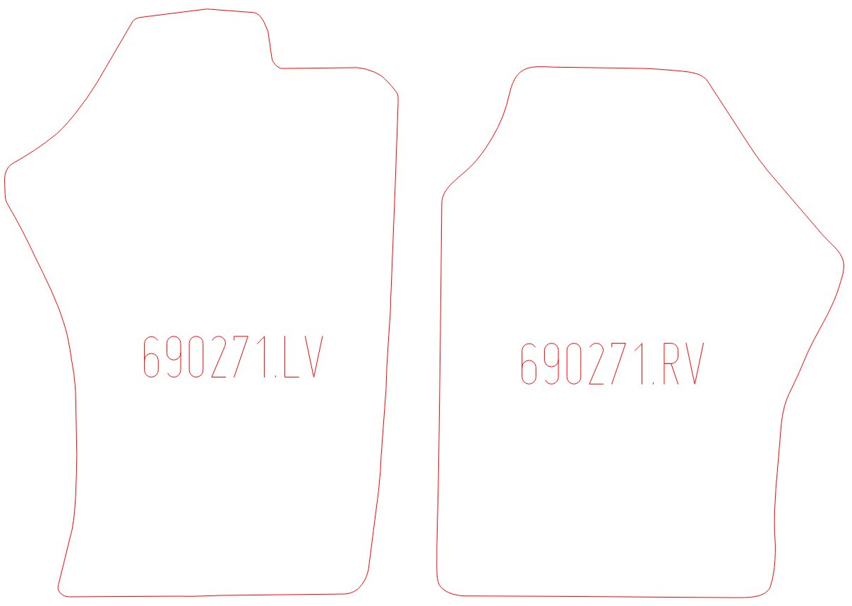 Automatten Toyota Hi-Ace (2007-2014)