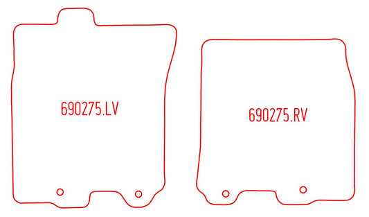 Automatten Toyota FJ Cruiser (2006-2015)