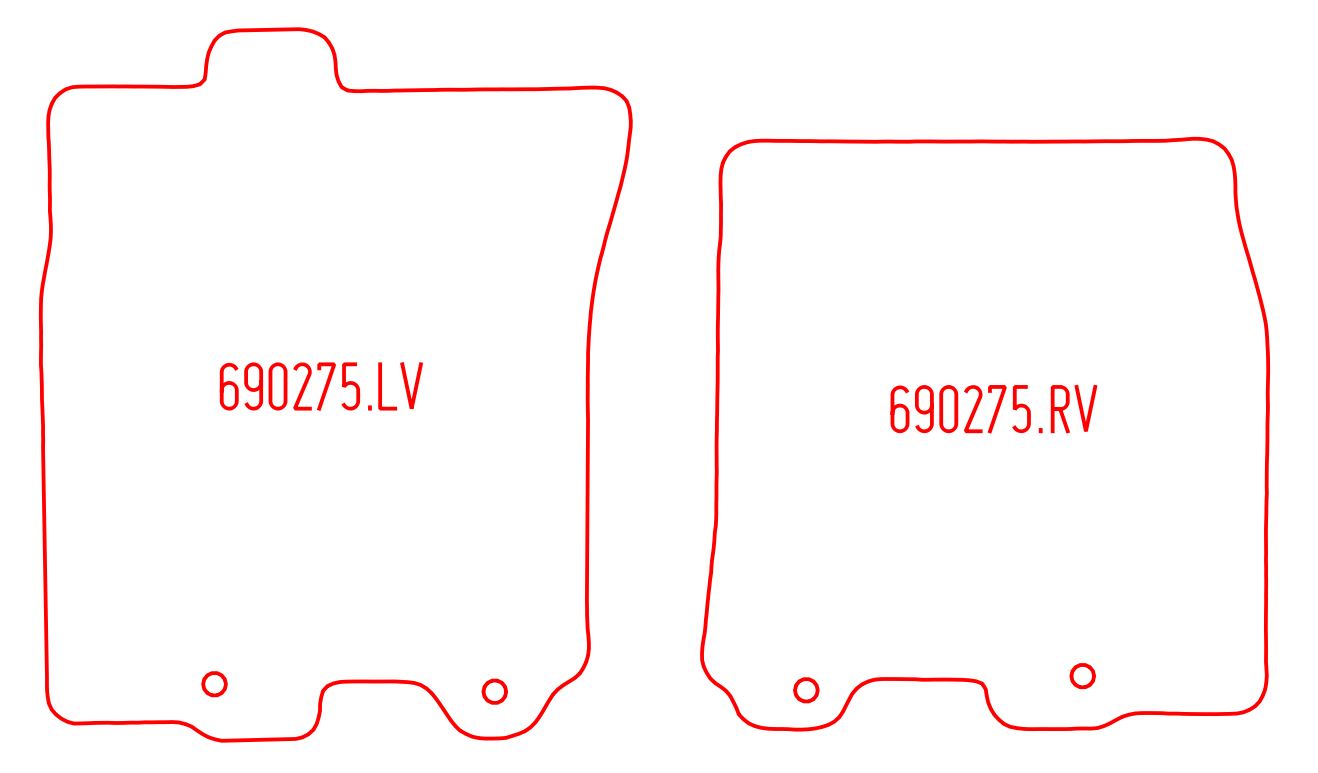 Automatten Toyota FJ Cruiser (2006-2015)