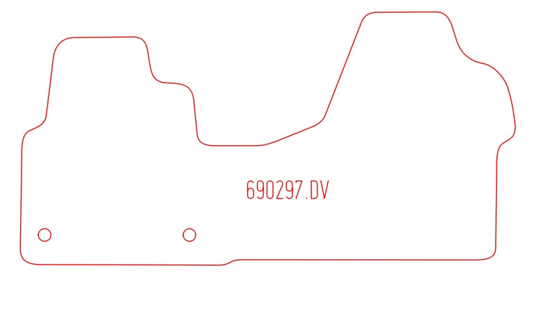 Automatten Fiat E-Scudo (electrisch) / Scudo (2022-Heden)