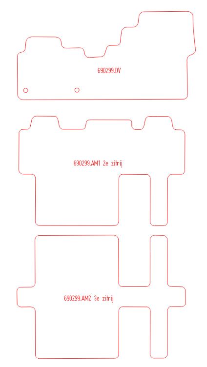 Automatten Peugeot Traveller (2016-Heden)