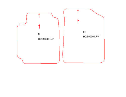 Automatten Toyota Yaris (1999-2003)