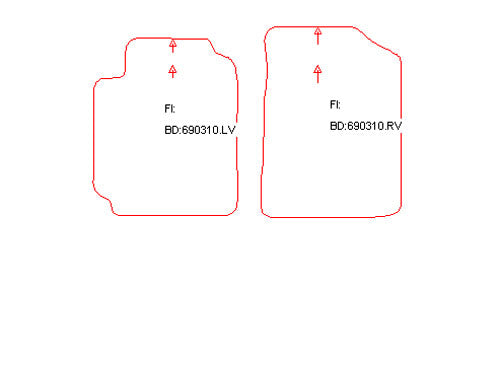 Automatten Toyota Yaris Verso (1999-2005)
