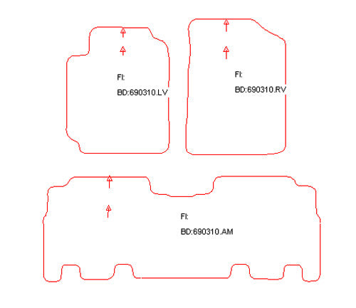 Automatten Toyota Yaris Verso (1999-2005)