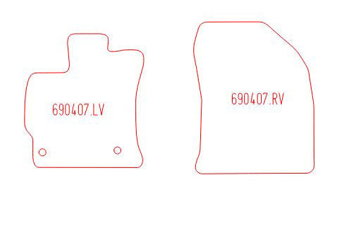 Automatten Toyota Prius Plus / Prius Wagon (2012-2021)